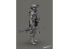 Blacksnake Model figurine UKS-06 Soldat Ukrainien Bataillon AZOV figurine 6 Opérateur des forces Speciales Mitrailleur 1/35