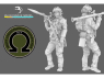 Blacksnake Model figurine UKS-10 Soldat Ukrainien Omega figurine 10 Opérateur des forces Speciales avec RPG 1/35