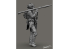 Blacksnake Model figurine UKS-10 Soldat Ukrainien Omega figurine 10 Opérateur des forces Speciales avec RPG 1/35