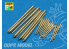 Aber 700L30 Set de futs de canons pour Prinz Eugen, Admiral Hipper, Blucher, Lutzow 1/700