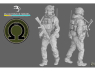 Blacksnake Model figurine UKS-12 Soldat Ukrainien Omega figurine 12 Opérateur des forces Speciales 1/35
