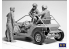 MB maquette militaire 35247 Infanterie ukrainienne Région de Koursk avec Buggy 1/35