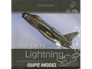 Librairie HMH 040 English Electric Lightning Aircraft in detail