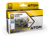 MIG peinture Atom 20737 Set couleurs véhicules blindés US WWII 6 x 20ml