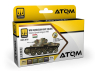 MIG peinture Atom 20749 Set couleurs Armée Hongroise WWII 6 x 20ml