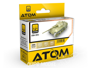 MIG peinture Atom 20761 Set modulation Dunkelgelb 4 x 20ml