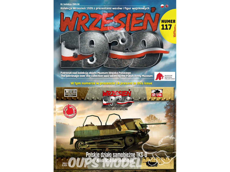 First to Fight maquette militaire pl117 Canon automoteur polonais TKS-D 1/72