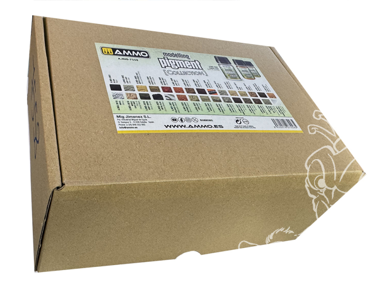 Ammo Mig Collection 7558 Collection Pigments Vol.1