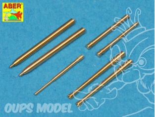 Aber A72007 set de futs de mitrailleuse Pour Mitsubishi A6M5c Zero Type 52 Hei 1/72