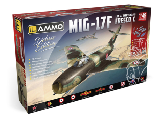 Ammo Mig maquette avion 8519 MiG-17F Fresco C LIM-5 / Shenyan J-5 Deluxe Edition 1/48