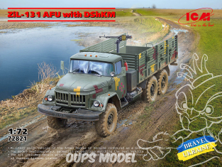 Icm maquette militaire 72821 ZіL-131 AFU avec DShKM 1/72