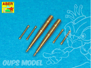 Aber A72008 set de futs de mitrailleuse Pour Spitfire Mk.I a V 1/72