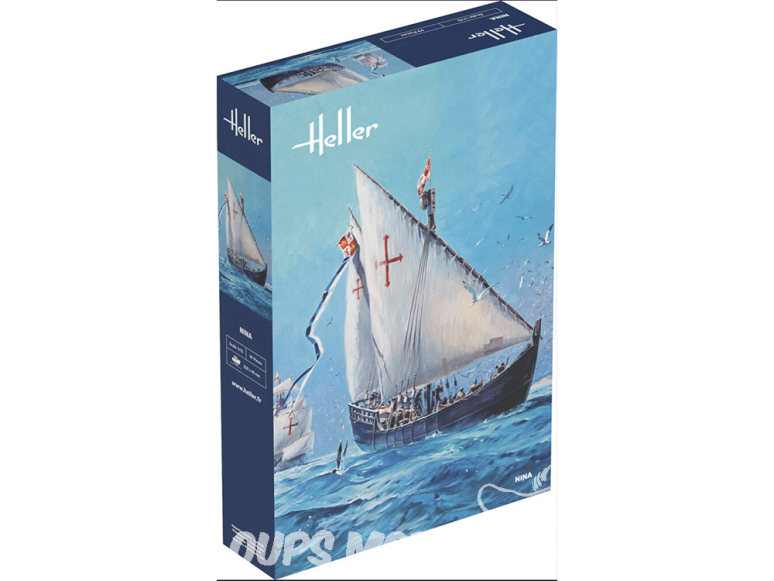 heller maquette bateau 80815 Caravelles Nina 1/75