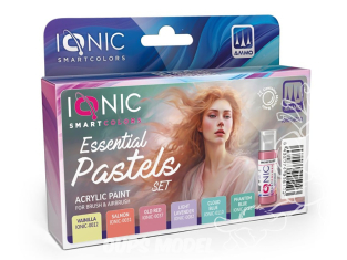 MIG peinture IONIC 0510 Set Pastels essentiels 6 x 20ml