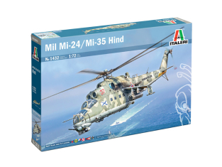 ITALERI maquette helico 1432 Mil Mi-24/Mi-35 Hind 1/72