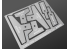 Ammo mig outillage 8583 Outils d&#039;application de Zimmerit
