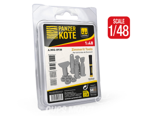 Ammo mig outillage 8938 Outils Zimmerit Panzer Kote 1/48