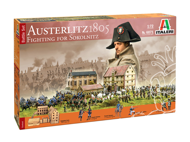 Maquette Italeri Historique 6071 COFFRET DE BATAILLE Austerlitz 1805 1/72