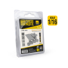 Ammo mig outillage 8940 Outils Zimmerit Panzer Kote 1/16