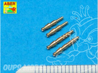 Aber A24004 set de 2 futs de Oerlikon 20mm MG FF 1/24