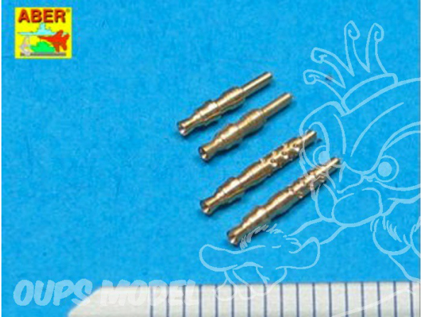 Aber A24004 set de 2 futs de Oerlikon 20mm MG FF 1/24