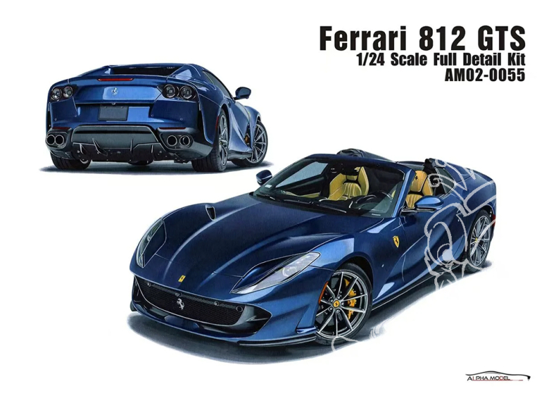 Alpha Model maquette voiture AM02-0055 Ferrari 812 GTS 1/24