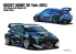 Alpha Model maquette voiture AM02-0057 Toyota Yaris GR Rocket Bunny HKS 1/24