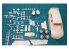 Alpha Model maquette voiture AM02-0060 Honda Civic Type R FD2 1/24
