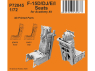 Special Hobby 3D Print avion P72045 Sièges F-15D/DJ/E/I kits Academy 1/72