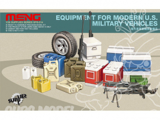 Meng maquette avion SPS014 SET ÉQUIPEMENT POUR VÉHICULES US ARMY MODERNES 1/35