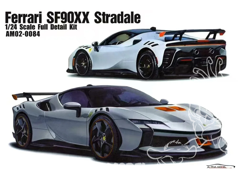 Alpha Model maquette voiture AM02-0084 Ferrari SF90XX Stradale 1/24