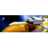 Revell maquette espace 4736 discovery + booster 1/144