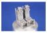 Special Hobby 3D Print P48028 Siège F-16D pour kits Kinetic 1/48