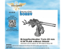 Special navy N72048 Kriegsfischkutter Twin 20 mm C/30 FLAK sans bouclier 1/72