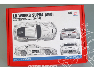 Hobby Design transkit voiture HD03-0604 LB-Works Toyota Supra A90 Ver.A Edition Limitée 1/24