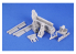 CMK 4493 Cockpit de l&#039;Aermacchi MB-326 pour kit Italeri 1/48