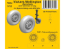 CMK kit resine 7524 Roues principales et roue de queue Vickers Wellington avec jambe Special Hobby 1/72