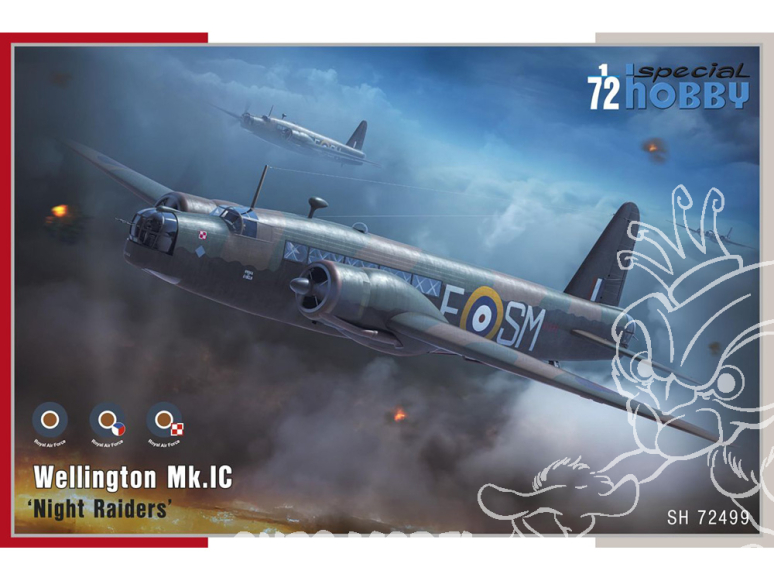 Special Hobby maquette avion 72499 Vickers Wellington Mk.IC Night Raiders 1/72