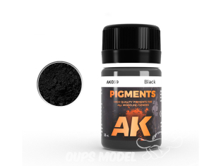 Ak interactive Pigments AK039 Noir 35ml