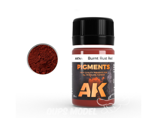Ak interactive Pigments AK144 Rouge rouille brûlée 35ml