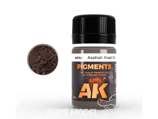 Ak interactive Pigments AK146 Saleté route goudronnée 35ml