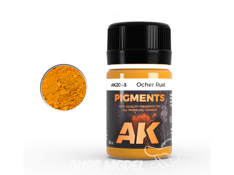 Ak interactive Pigments AK2043 Rouille ocre 35ml