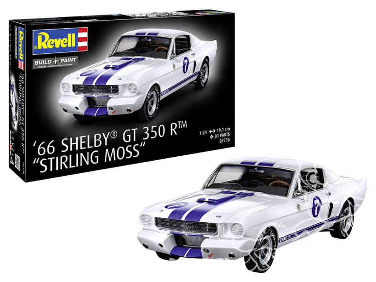 Revell maquette 07736 Shelby GT 350 R Stirling Moss 1966 1/24