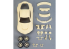Hobby Design transkit voiture HD03-0591 Vairs Supreme Toyota GR Supra A90 Edition Limitée 1/24