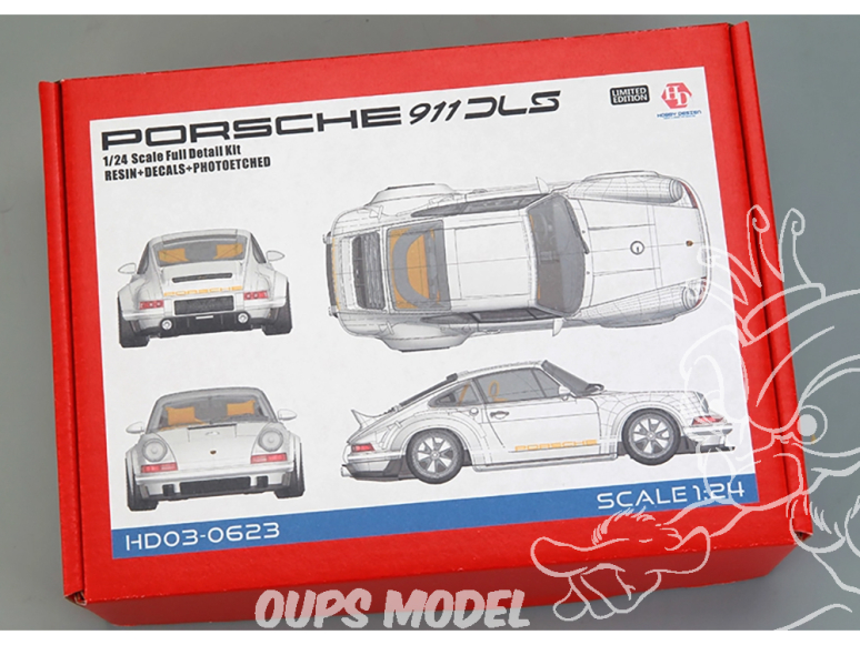 Hobby Design maquette voiture HD03-0623 Porsche 911 DLS Edition Limitée 1/24