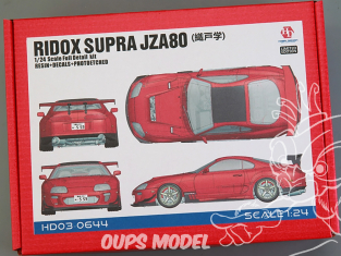 Hobby Design maquette voiture HD03-0644 Ridox Toyota Supra JZA80 Edition Limitée 1/24