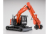 Hasegawa maquette travaux public 66111 Pelle hydraulique Hitachi Construction Machinery ZAXIS135US 1/35