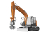 Hasegawa maquette travaux public 66111 Pelle hydraulique Hitachi Construction Machinery ZAXIS135US 1/35