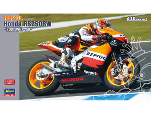 Hasegawa maquette moto 21769 Honda Rs250RW 2007 WGP250 1/12