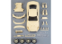 Hobby Design transkit voiture HD03-0602 Nissan GTR R35 Skyline Top Secret Edition Limitée 1/24